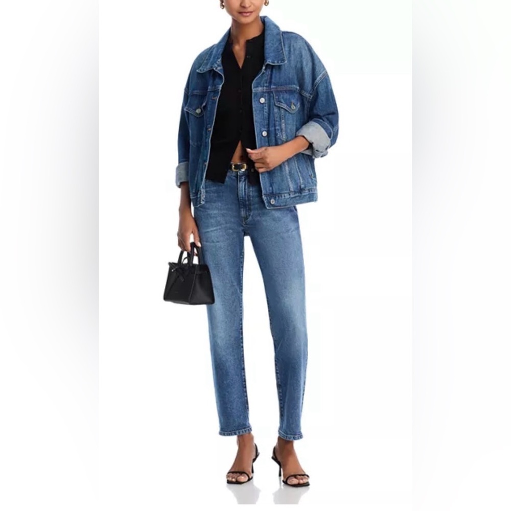 Frame The Borrowed Famous Straight Leg Jean Women's Size 25 Excellent Condition